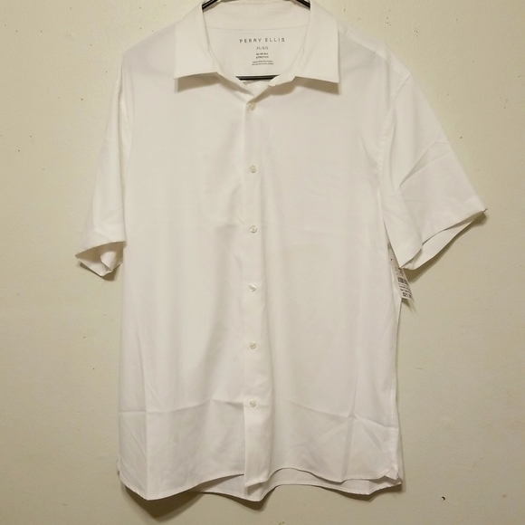 Men Perry Ellis button down shirt - Picture 1 of 2